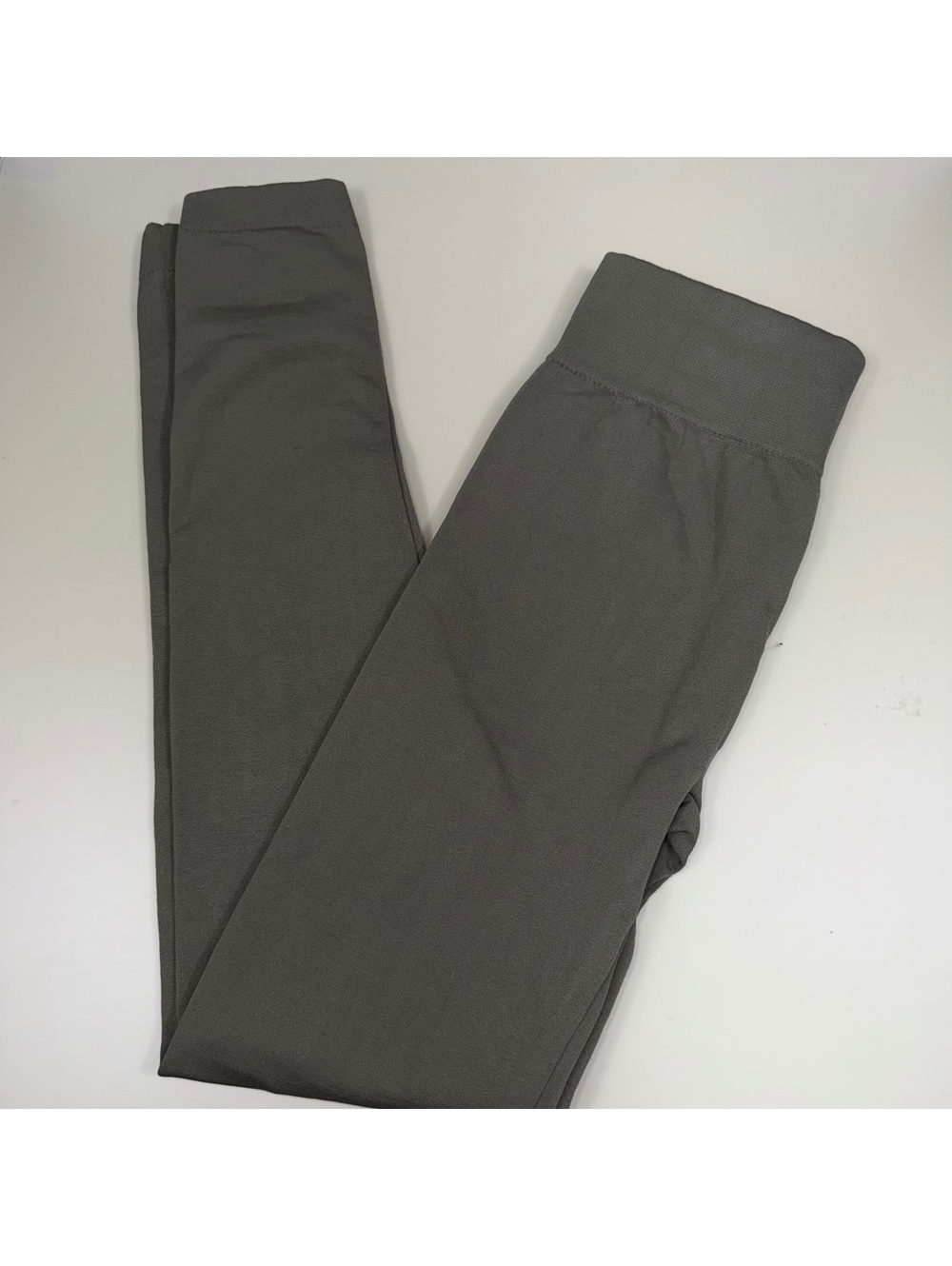 New Mix OS Gray High Rise Leggings One Size